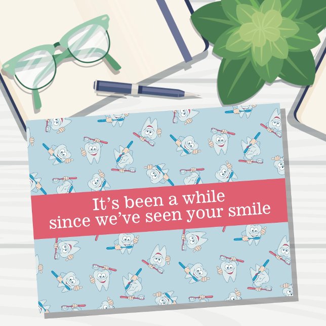 Zahnersatz Erinnerung Postkarte (Von Creator hochgeladen)