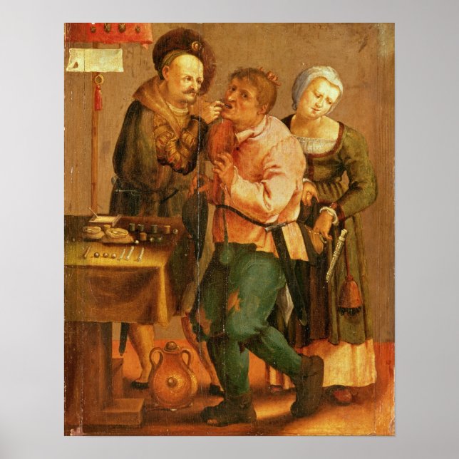 Zahnertrag Poster (Vorne)