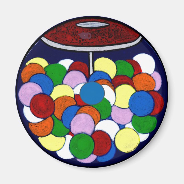 Zahnfleischmaschine Magnet (Vorne)