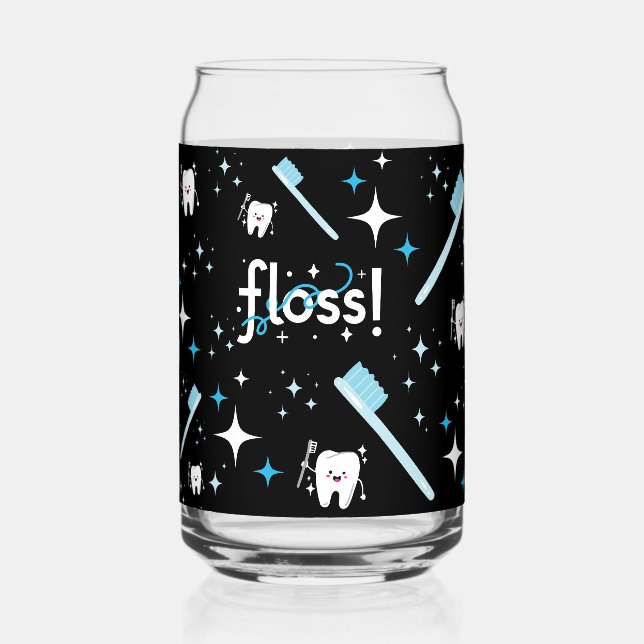 Zahnglas-Cup Dosenglas (Rückseite)