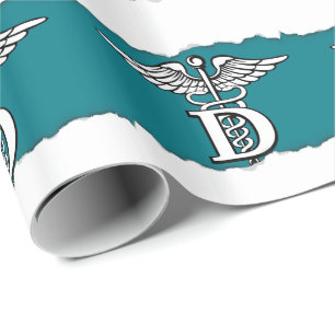 Zahnheilkunde-Symbol Geschenkpapier