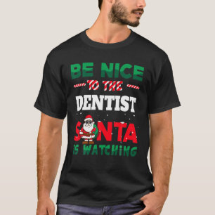 Zahnhygiene-Geschenk hässliche Weihnachten sei fre T-Shirt