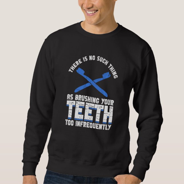 Zahnlabor-Techniker arbeiten in einem Dentallabor Sweatshirt (Vorderseite)