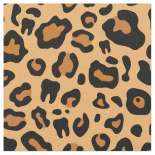 Zahnleoparddruck Stoff