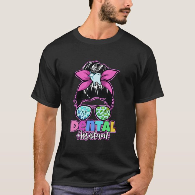 Zahnmedizinische Fachangestellte T-Shirt (Vorderseite)