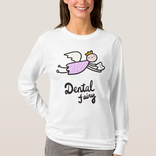 Zahnmedizinische Fee T-Shirt (Vorderseite)