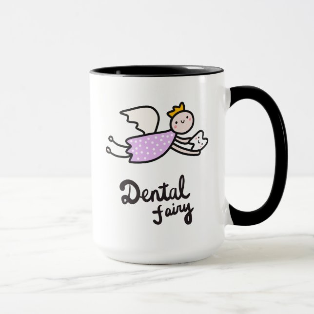 Zahnmedizinische Fee Tasse (Rechts)