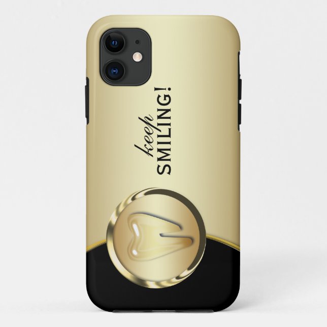 Zahnmedizinische Zahnarzt-Zahn iPhone Case-Mate iPhone Hülle (Rückseite)