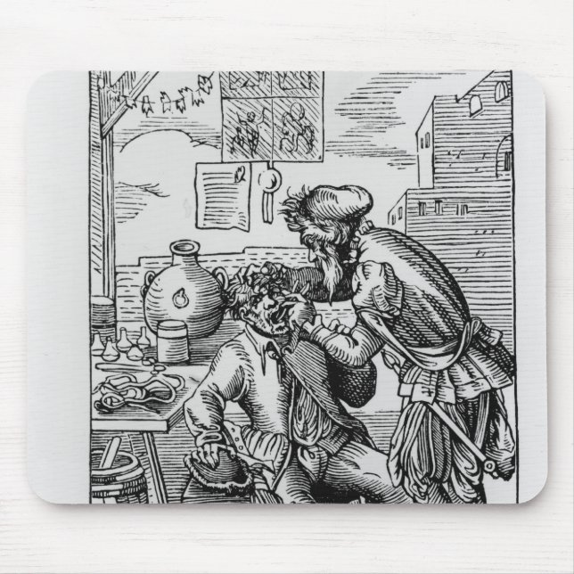 Zahnmedizinischer Betreiber Mousepad (Vorne)