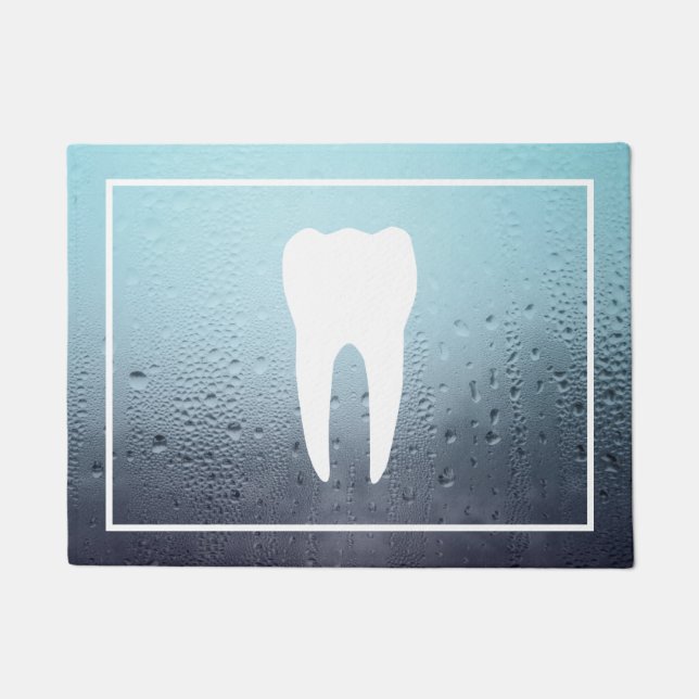 zahnmedizinisches Büro des Wasserdunstes Fußmatte (Vorderseite)