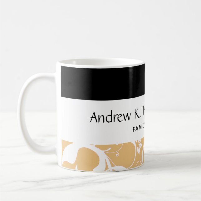 Zahnmedizinisches Büropersonal-Prodamast Kaffeetasse (Links)