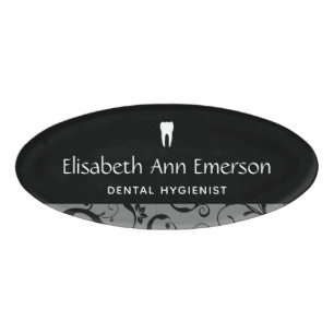 Zahnmedizinisches Büropersonal-Prodamast Namenschild