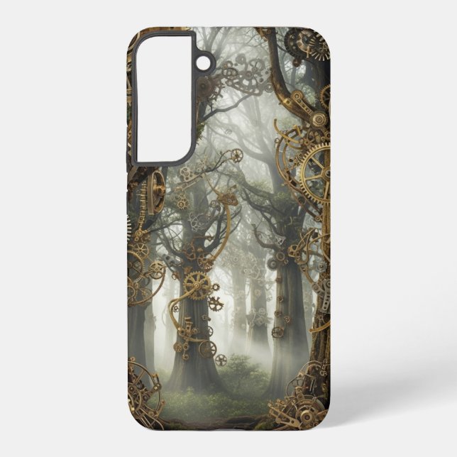 Zahnrad Wald  Samsung Galaxy Hülle (Rückseite)