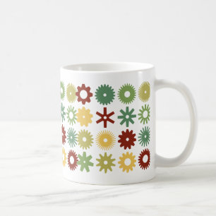 Zahnräder - Farben 03 Tasse