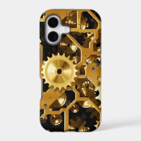 Zahnräder Gold Uhr Grunge Steampunk Büro Schicksal