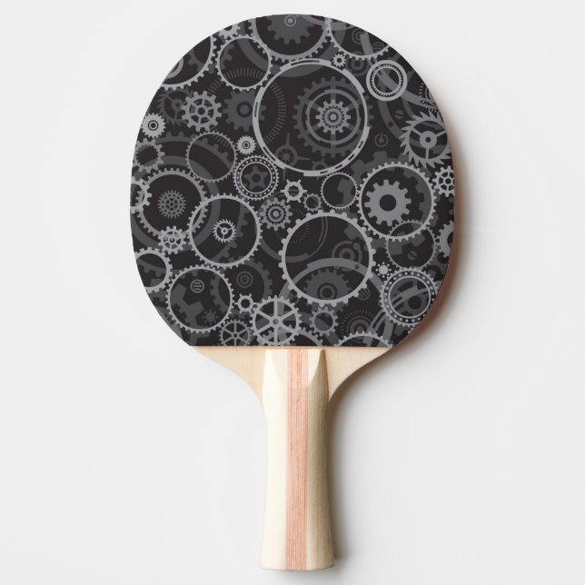 Zahnradmuster Tischtennis Schläger (Vorderseite)