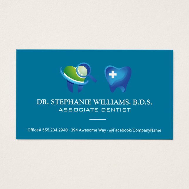 Zahnreinigung-Logo (Vorderseite)