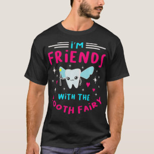 Zahnseide Fairy Pädiatrie Zahnarzthygieni T-Shirt