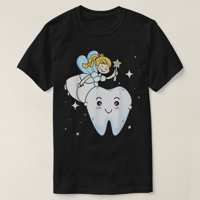 Zahnseidenbauweise für Kinder oder FairyTail und F T-Shirt (Design vorne)