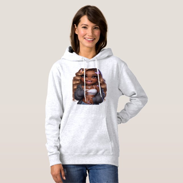 Zahnspange CHIBI PUPPE Hoodie (Vorne ganz)