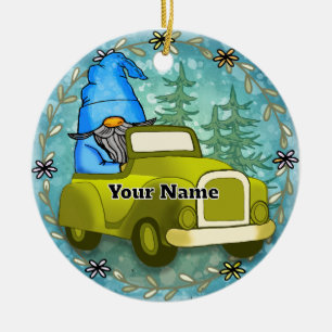 Zahnwagen Keramik Ornament