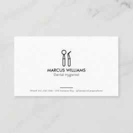 Zahnwerkzeuge Visitenkarte