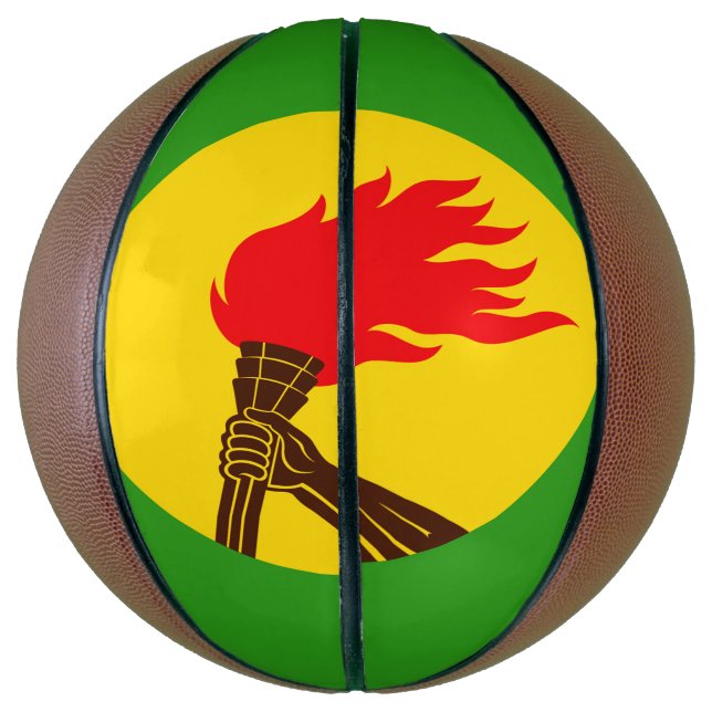 Zaire Flag Basketball (Vertikal)