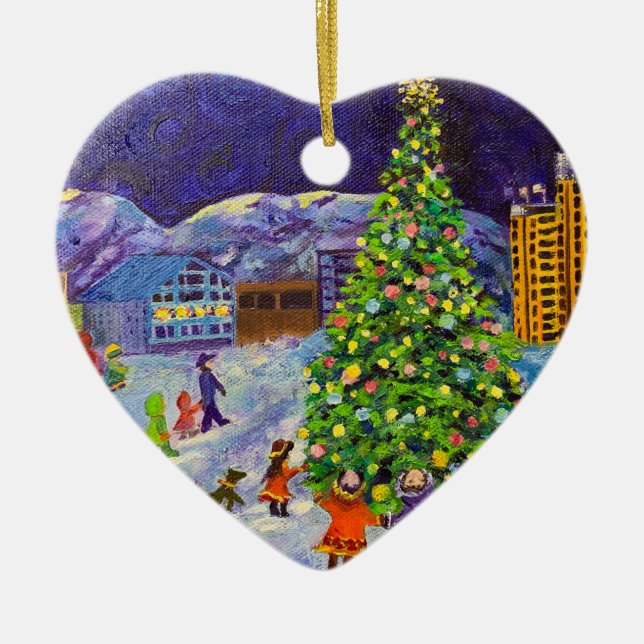 Zak & Lax Alaskan Keramik Ornament (Vorne)