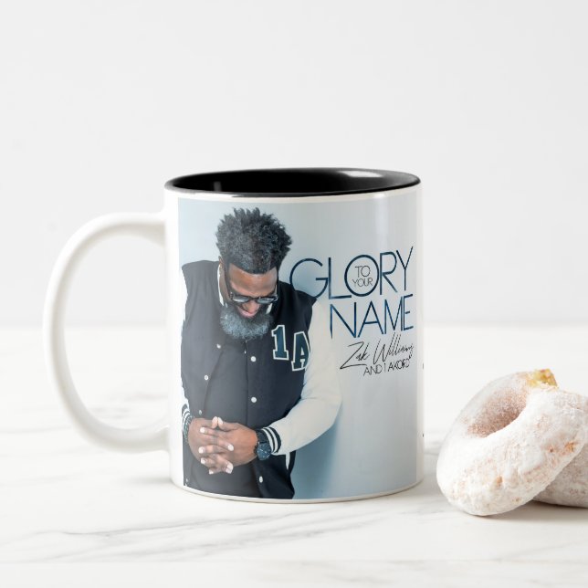 Zak Williams & 1/Akord Glory zu Ihrer Tasse (Mit Donut)