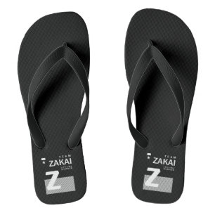 Zakai personalisierter Name Geburtstag Flip Flops
