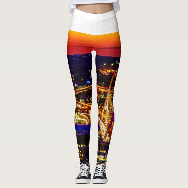 Zakim Brücken-Leggings Leggings (Vorderseite)