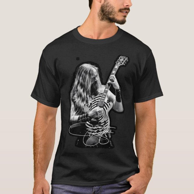 Zakk Wylde American Guitarist Singer And Songwrite T-Shirt (Vorderseite)