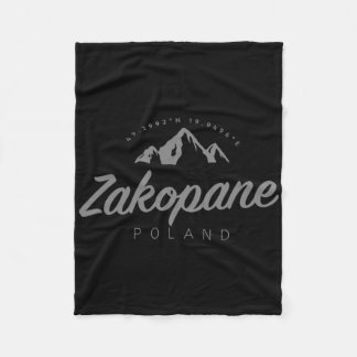 Zakopane Mountain Vacation Skiing Poland  Fleecedecke