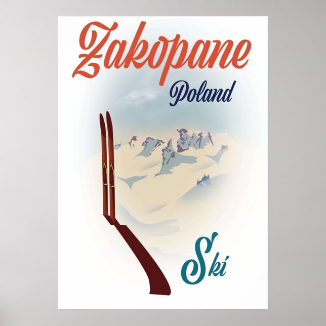 Zakopane Poland Poster (Vorne)