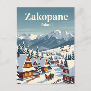 Zakopane, Polen Postkarte
