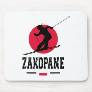 Zakopane Polen Skigebiet Tatra Polnischer Skifahr Mousepad