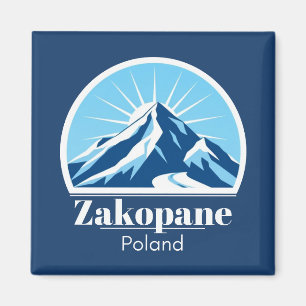 Zakopane Polen Skigebiet Tatra Souvenir Magnet