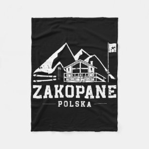 Zakopane Polska Wintersport Skifahren Snowboarden Fleecedecke