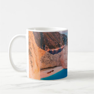 Zakynthos, Griechenland. Kaffeetasse