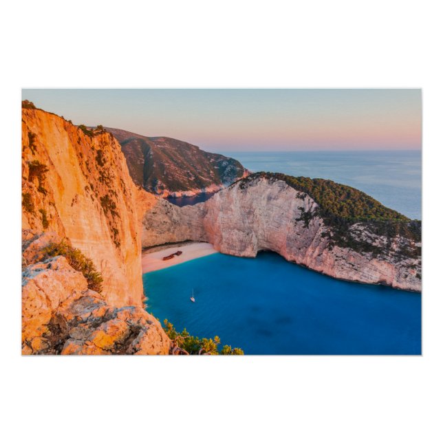 Zakynthos, Griechenland. Poster (Vorderseite)