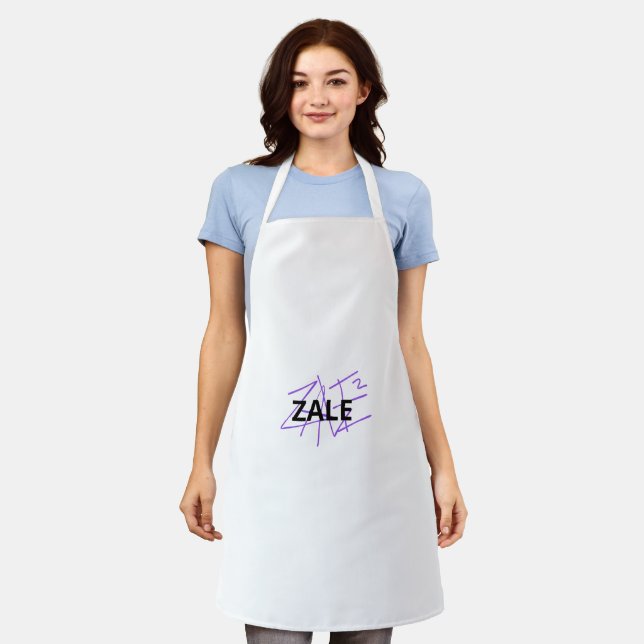 Zale Logo-Kunst Schürze (Getragen)