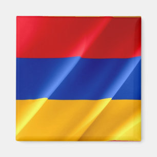 zAM002 Armenisch schwingende FLAG Armenien, Kühlsc Magnet