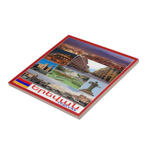zAM011 I Liebe JEREVAN, Armenien, Asien, Fliese