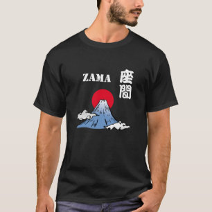 ZAMA mit dem Fuji und der Sonne T-Shirt