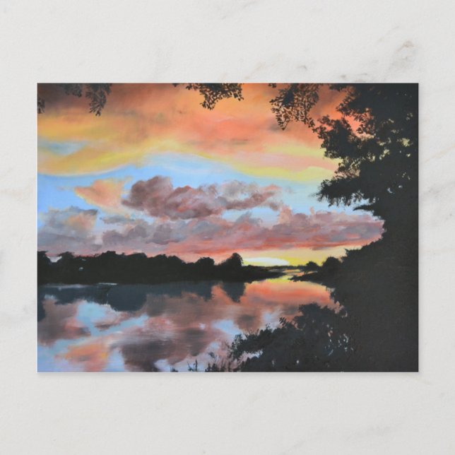 Zambezi River Reflections Postkarte (Vorderseite)