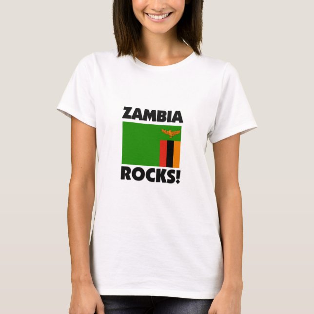 Zambia Rocks T-Shirt (Vorderseite)