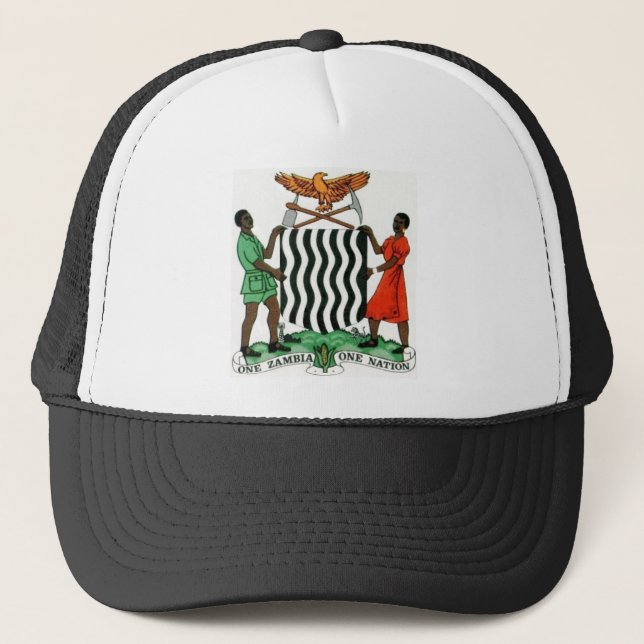 Zambia Truckerkappe (Vorderseite)
