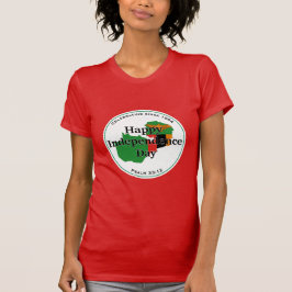 ZAMBIA - UNABHÄNGIGKEIT - ROTE Flagge Sambias T-Shirt