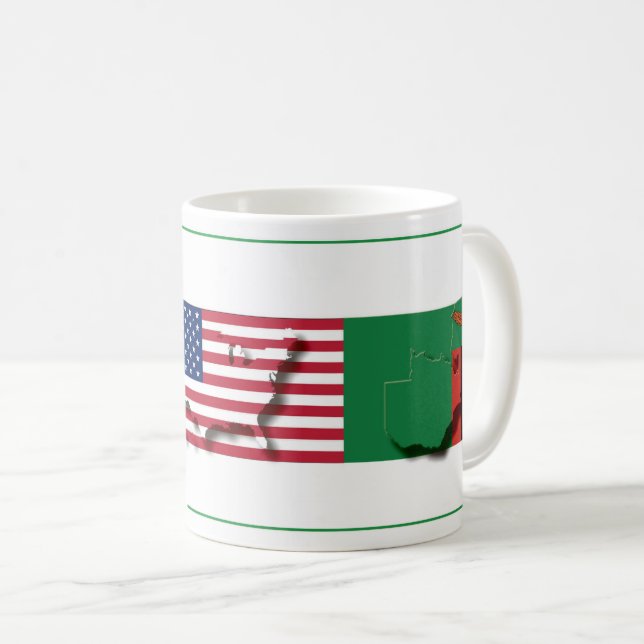 ZAMBIA USA Christliche Tasse der Schrift (VorderseiteRechts)