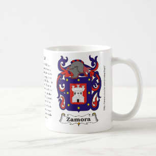 Zamora, der Ursprung, Bedeutung und das Wappen Kaffeetasse